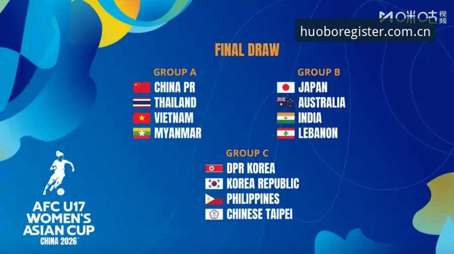 火博体育安全吗 U17世界杯抽签结果出炉,中国男女足能否突破重围?